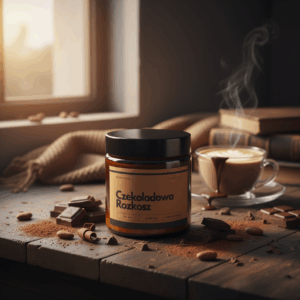 Świeca sojowa Magic Candle o zapachu Czekolady