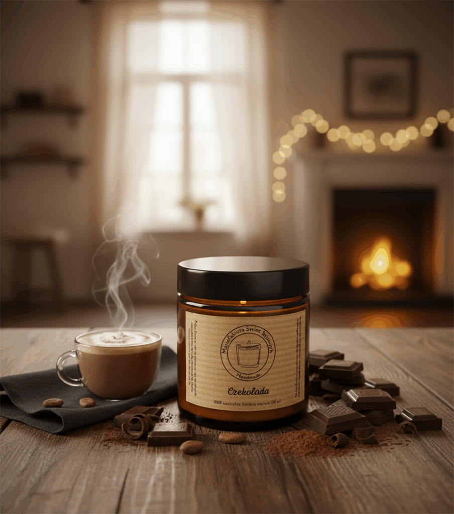 Świeca sojowa Magic Candle o zapachu Czekolady