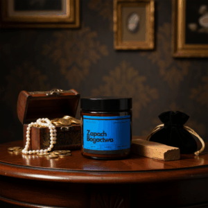 Świeca sojowa Magic Candle o zapachu Drzewa Sandałowego