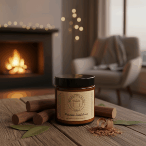 Świeca sojowa Magic Candle o zapachu Drzewa Sandałowego