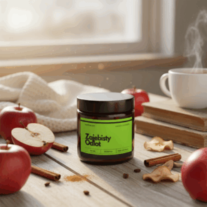 Świeca sojowa Magic Candle o zapachu Jabłko Cynamon