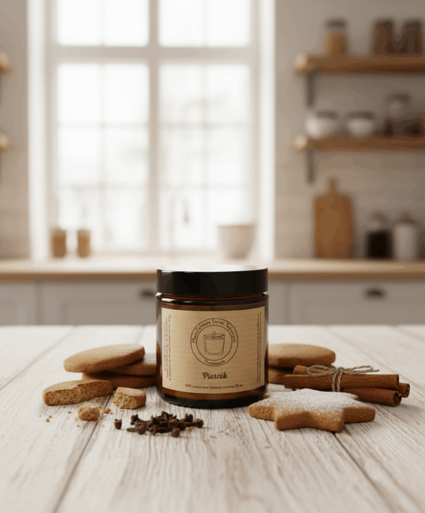 Świeca sojowa Magic Candle o zapachu Piernika
