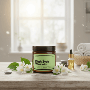 Świeca sojowa Magic Candle o zapachu Jaśminu