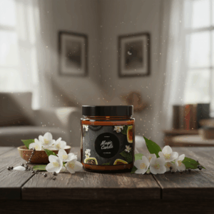 Świeca sojowa Magic Candle o zapachu Jaśminu