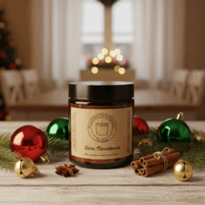 Świeca sojowa Magic Candle o zapachu Boże Narodzenie