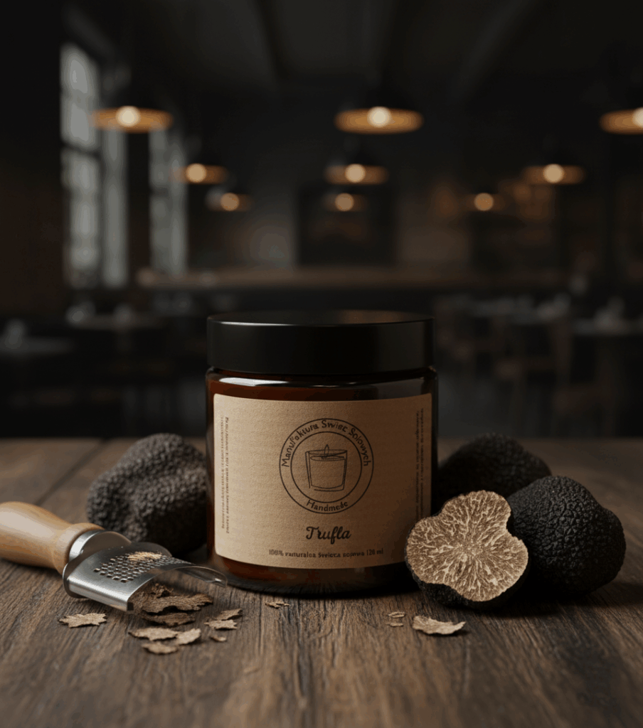 Świeca sojowa Magic Candle o zapachu Trufli