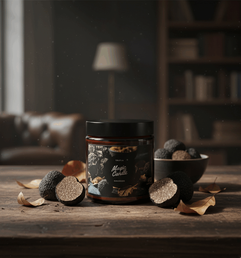 Świeca sojowa Magic Candle o zapachu Trufli