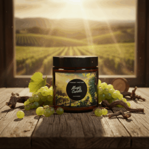 Świeca sojowa Magic Candle o zapachu Piemont Vineyard