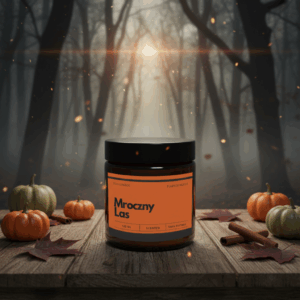Świeca sojowa Magic Candle o zapachu Pumpkin Woods