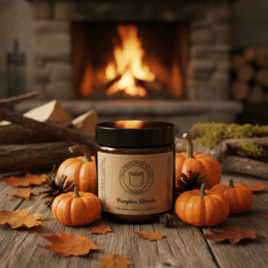 Świeca sojowa Magic Candle o zapachu Pumpkin Woods