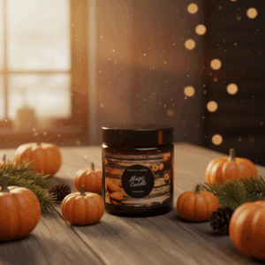 Świeca sojowa Magic Candle o zapachu Pumpkin Woods