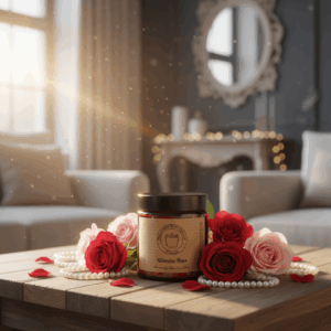 Świeca sojowa Magic Candle o zapachu Wonder Rose