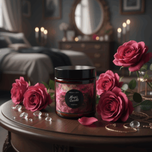 Świeca sojowa Magic Candle o zapachu Wonder Rose