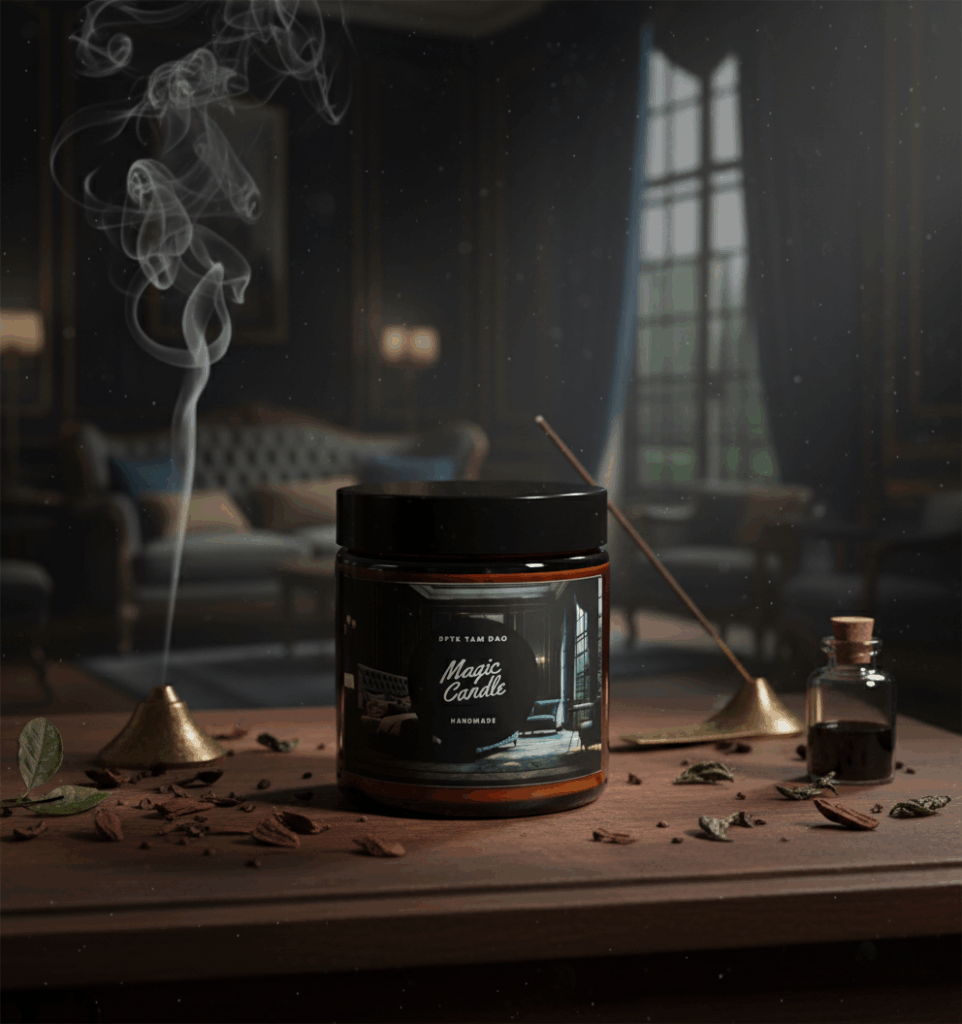 Świeca sojowa Magic Candle o zapachu Dptk Tam Dao