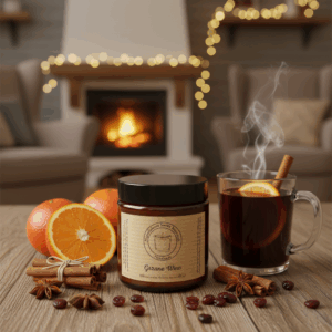 Świeca sojowa Magic Candle o zapachu Grzane Wino