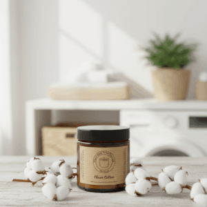 Świeca sojowa Magic Candle o zapachu Clean Cotton