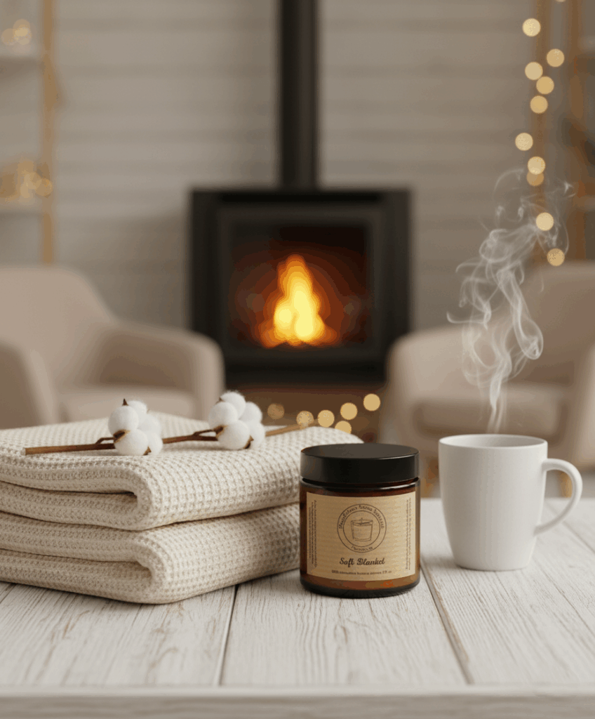 Świeca sojowa Magic Candle o zapachu Soft Blanket