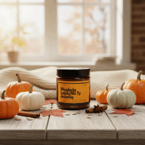 Świeca sojowa Magic Candle o zapachu Pumpkin Pie