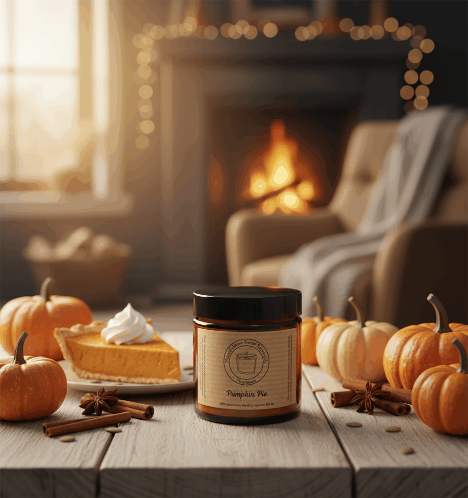 Świeca sojowa Magic Candle o zapachu Pumpkin Pie