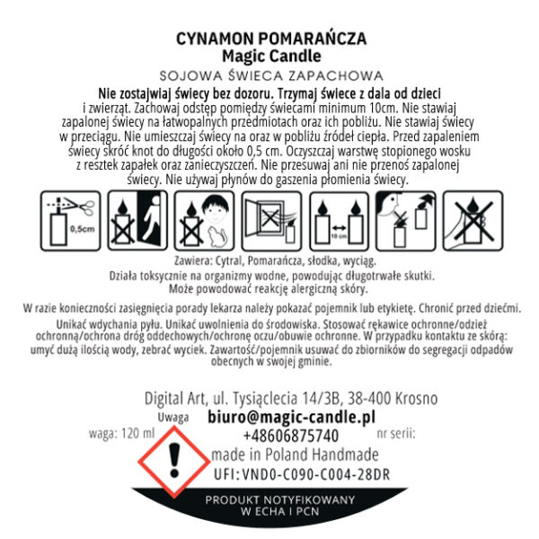 Cynamon Pomarańcza - obrazek 2