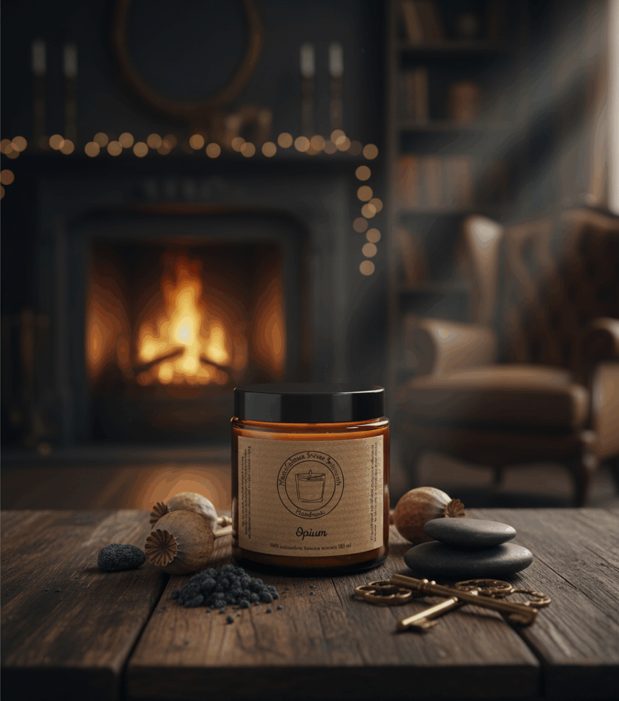 Świeca sojowa Magic Candle o zapachu Opium