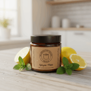 Świeca sojowa Magic Candle o zapachu Cytryna Mięta