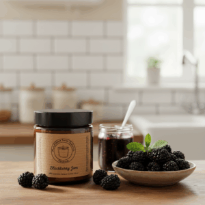 Świeca sojowa Magic Candle o zapachu Blackberry Jam