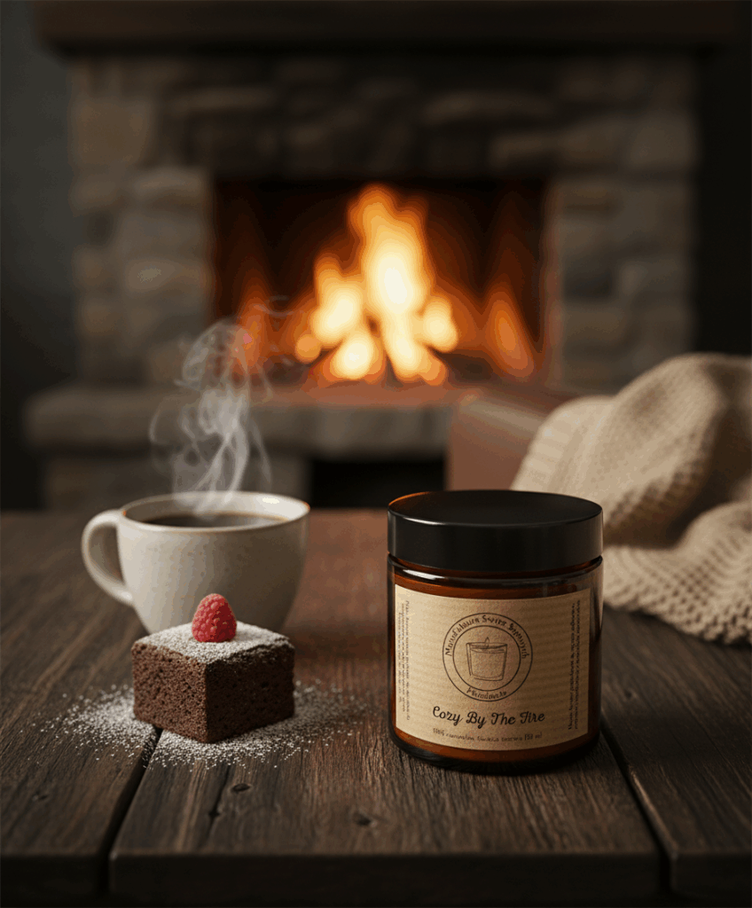 Świeca sojowa Magic Candle o zapachu Cozy By The Fire