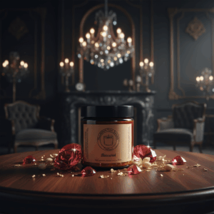 Świeca sojowa Magic Candle o zapachu Baccarat