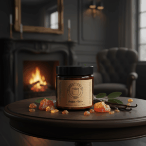 Świeca sojowa Magic Candle o zapachu Amber Noire