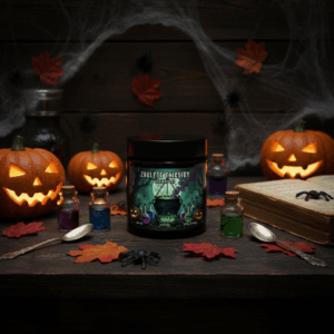 Świeca sojowa Magic Candle Halloween Edition Zaklęte Eliksiry o zapachu Uśpiony Las